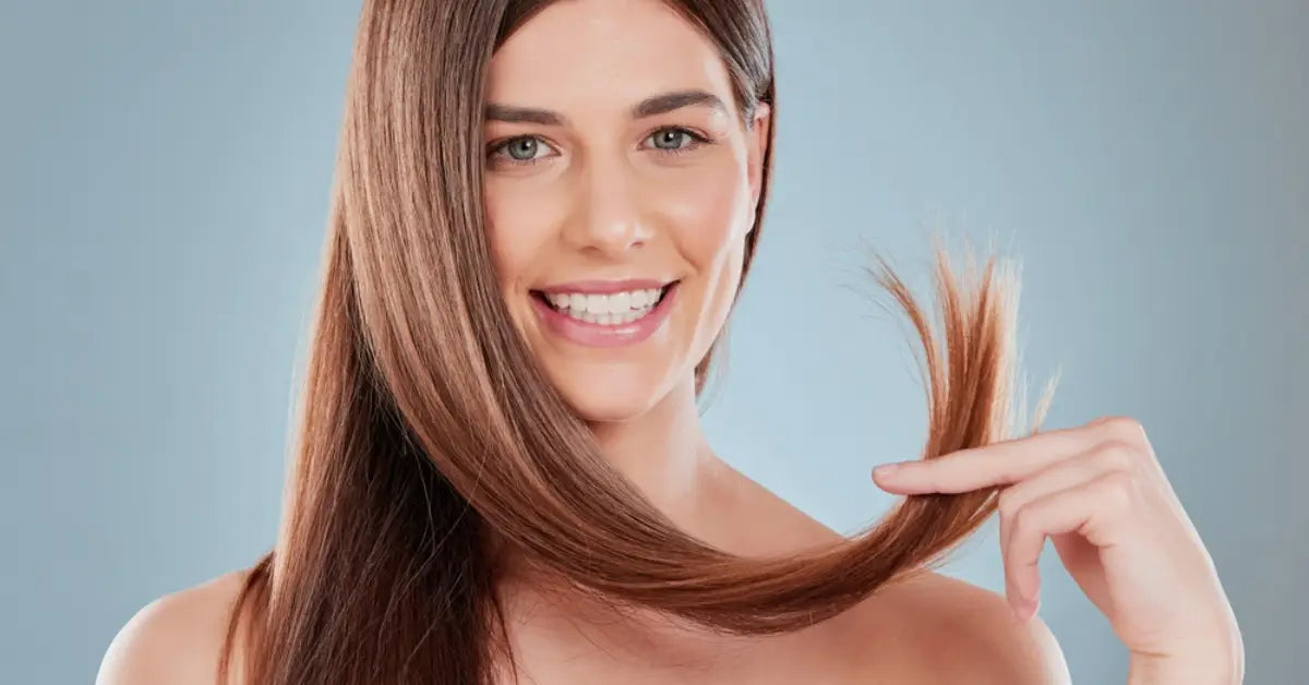 A woman with healthy hair following our expert Hair Care Tips