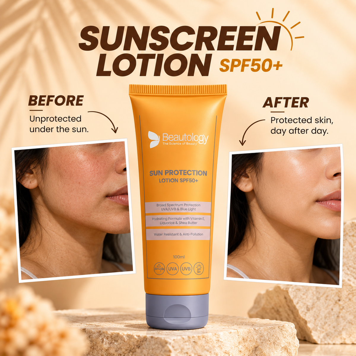 Sunscreen Lotion SPF 50+