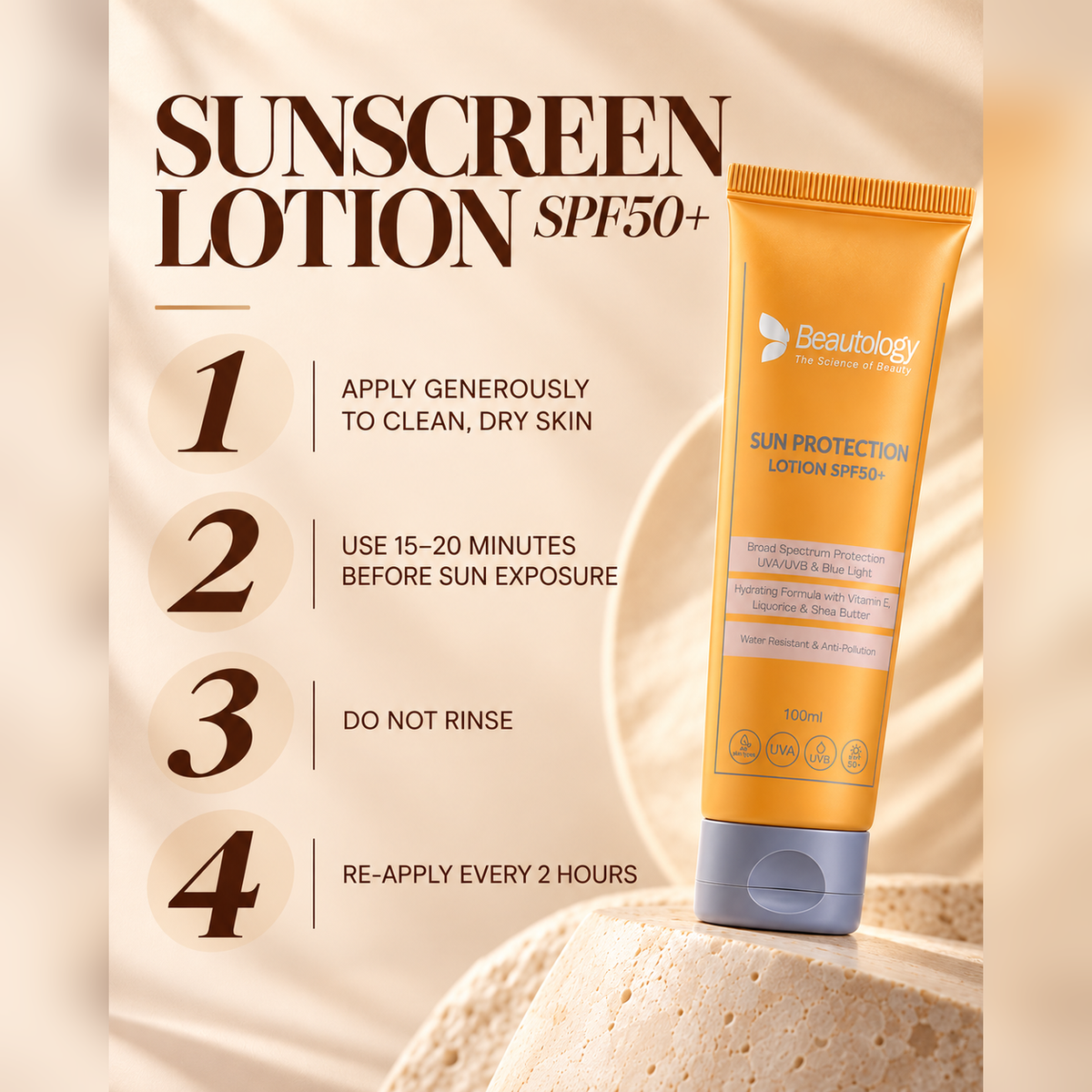 Sunscreen Lotion SPF 50+