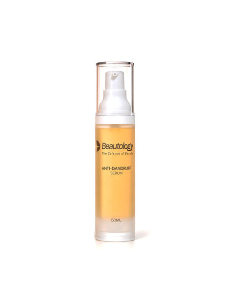 Beautology Anti-Dandruff Serum, 50ml pump bottle, on a plain white background